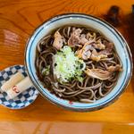 冷たい肉そば