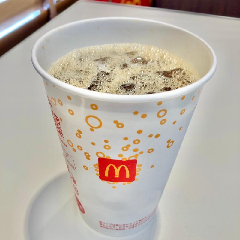 プレミアムローストアイスコーヒーM(マクドナルド 西大路五条店 （McDonalds）)