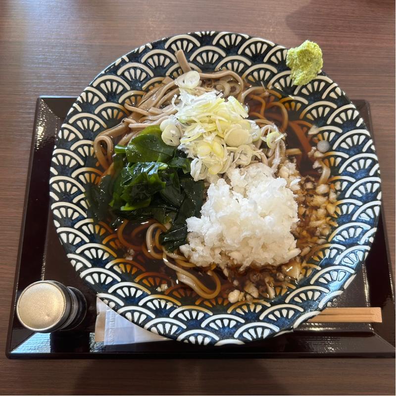 おろしそば(太麺)(あんだ堂)