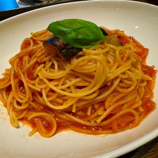 ナスとベーコンのトマトソース(プロント 九段下店)
