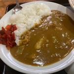 中華そば　半カレーライス(ほそ島や)