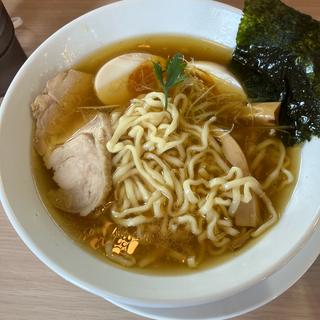 煮卵あっさりラーメン(ラーメン 鶏華（ケイカ）)