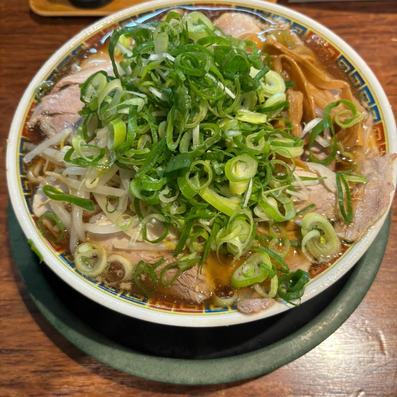 菊醤(大盛り)(博多とんこつ 天神旗)