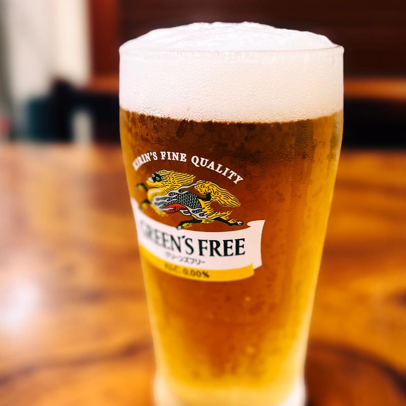 ノンアルコール・ビール(阿於喜食堂 )