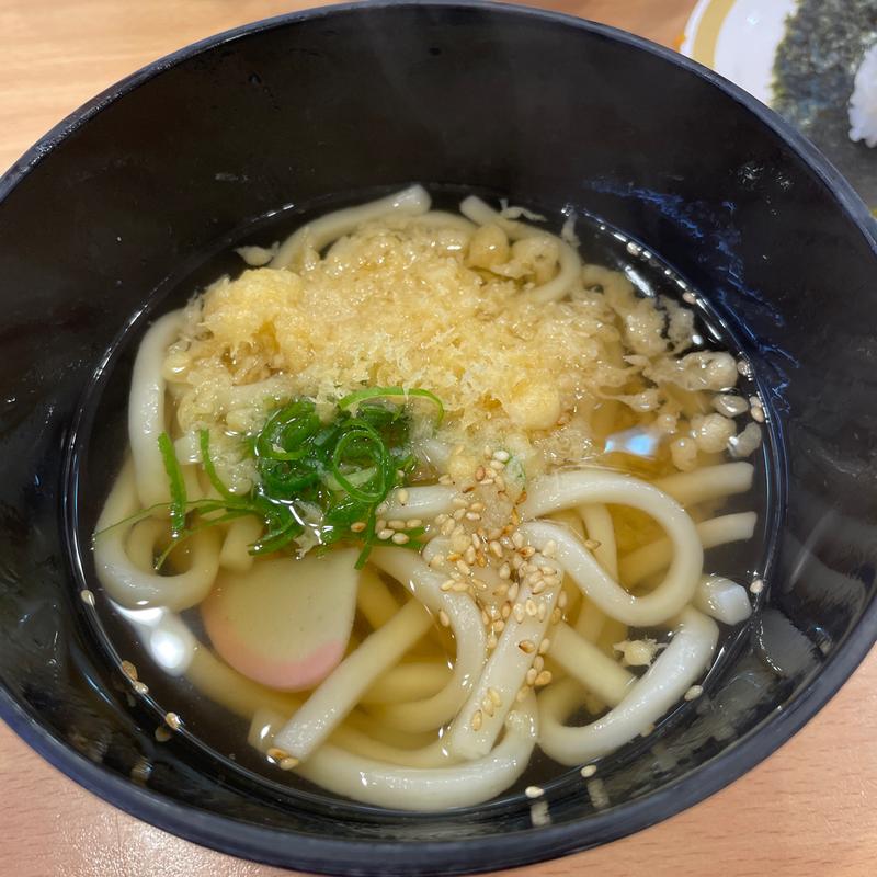 かけうどん(平日限定)(かっぱ寿司 横浜笠間店)