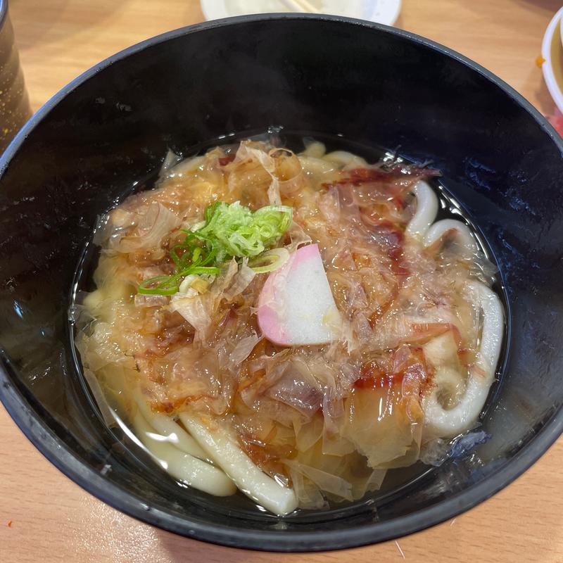 まぐろ節香るかけうどん(平日限定)(かっぱ寿司 横浜笠間店)
