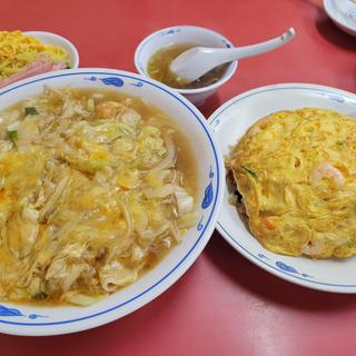 チャンポン 五目焼飯 大盛