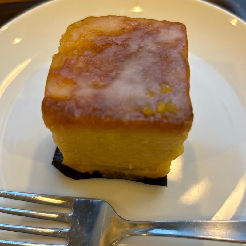 レモンキューブケーキ(スターバックス・コーヒー 札幌グランドホテル店)