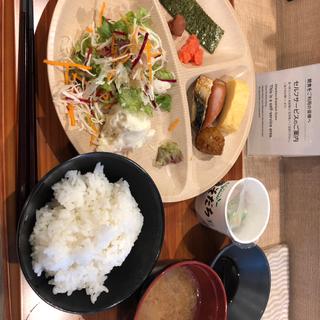 朝ごはん(スーパーホテル小倉駅南口)