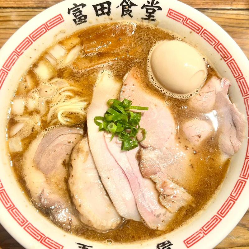 特製煮干しそば 大盛(松戸中華そば 富田食堂)