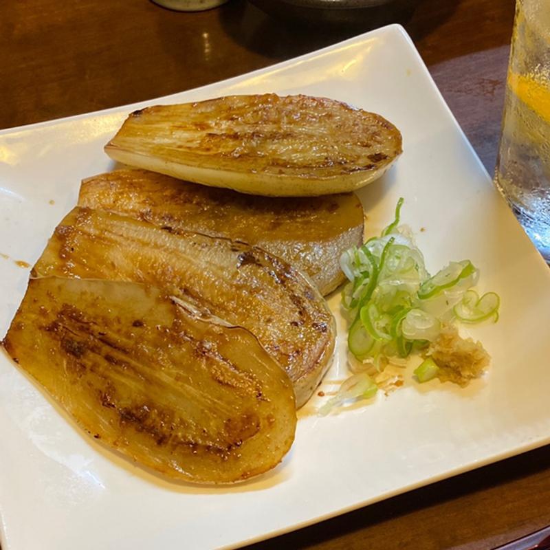 茄子ステーキ（白ナス）(味処●酒処 とらや)