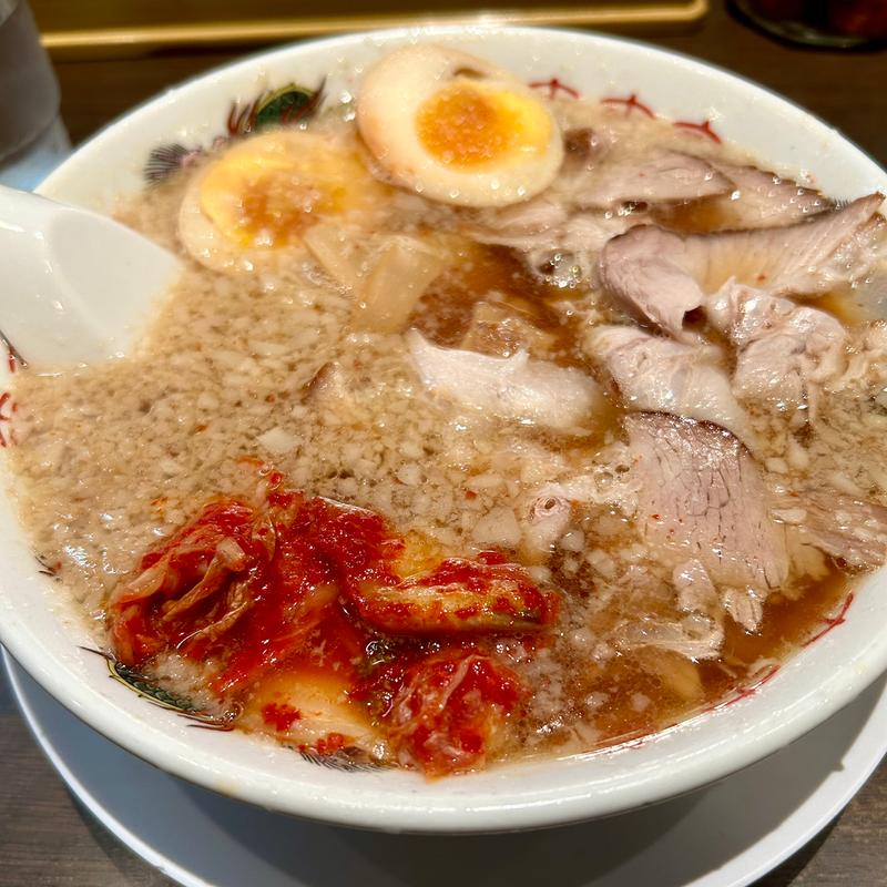 味玉キムチラーメン(来来亭 大府店)