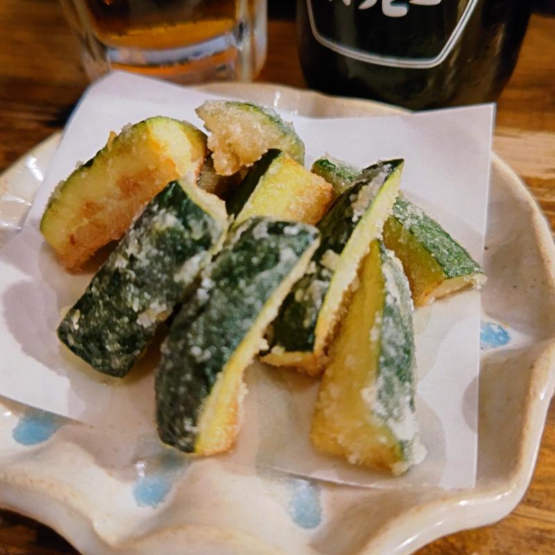 ズッキーニ唐揚げ(のげちゃん)