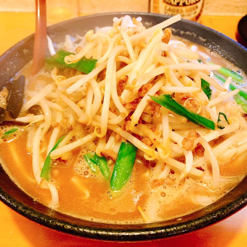 味噌ラーメン(居酒屋 六べぇ)