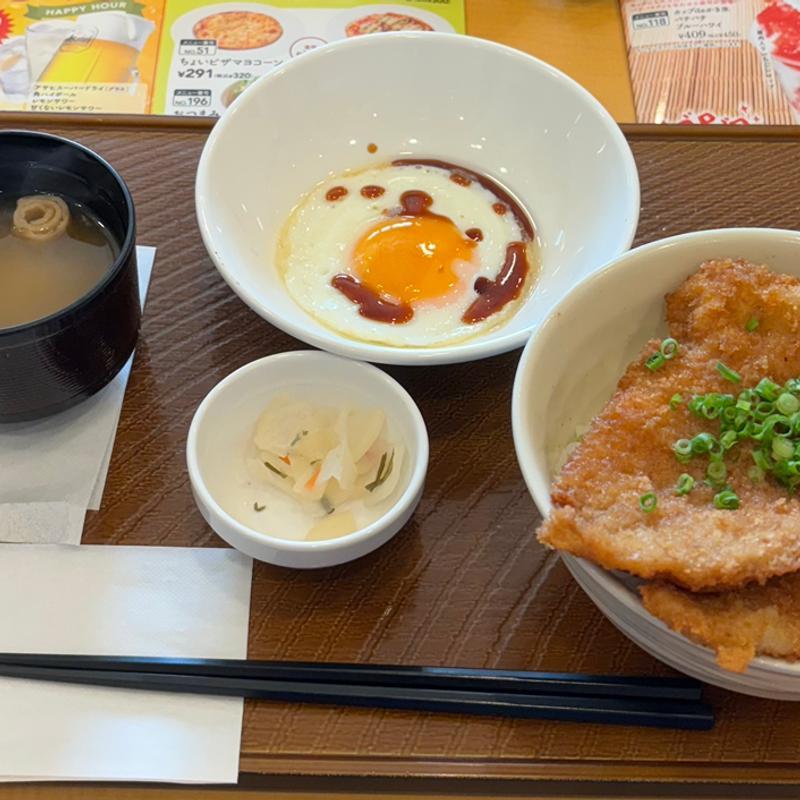 タレかつ丼セット(ガスト 八千代大和田店 )
