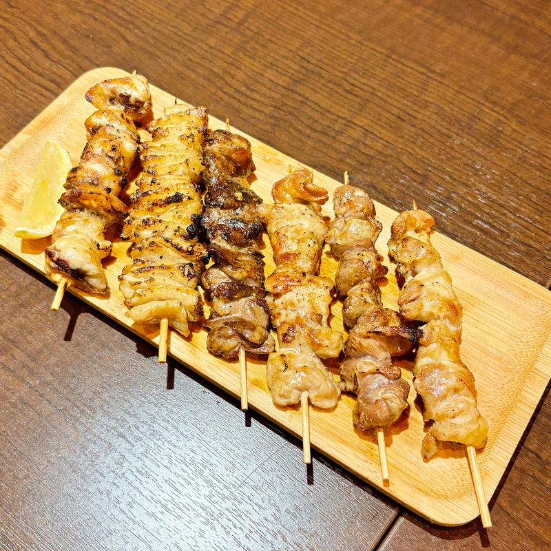 焼き鳥盛り合わせ(ミートデ五反田)
