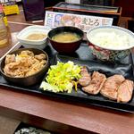 牛たん・牛皿御膳(牛たん4切)(吉野家 新横浜駅北口店)