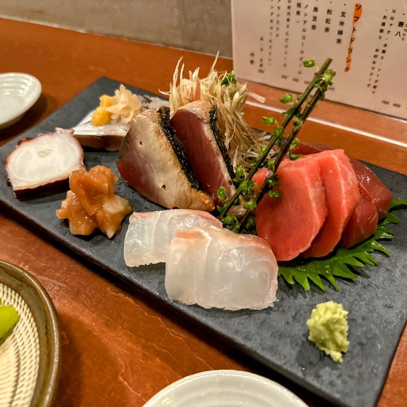 刺し盛(居酒屋　初場所)