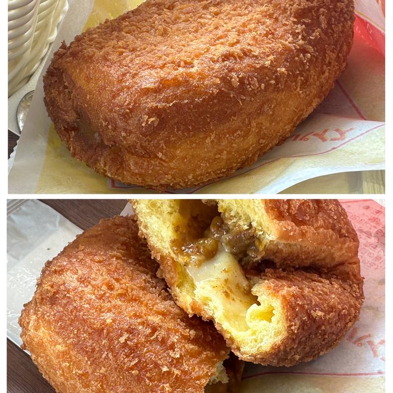 とろーりカレーチーズパン(ハースブラウン 南万騎が原)