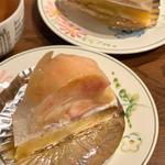 桃のタルト