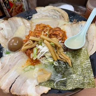 ダブルラーメン(屋台ラーメン とんこつ貴生 稔台店 （たかお）)