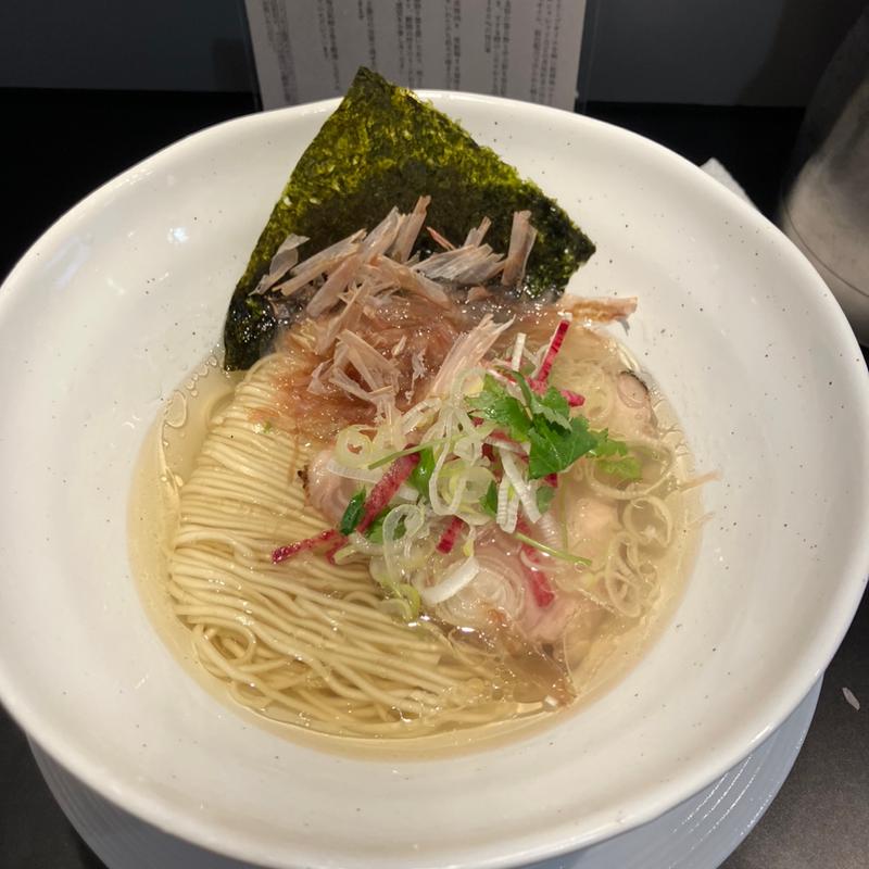 節そば　塩(麺・鮨 ワタリガラス)