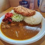 とんかつランチカレー