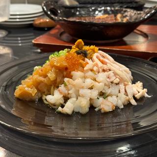 海鮮冷やし中華(HILL'SLOUNGE NAGOYA ヒルズラウンジ名古屋)