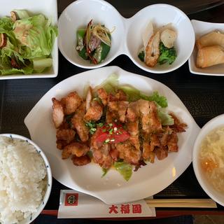 油淋鶏定食(中華料理　大福園 )
