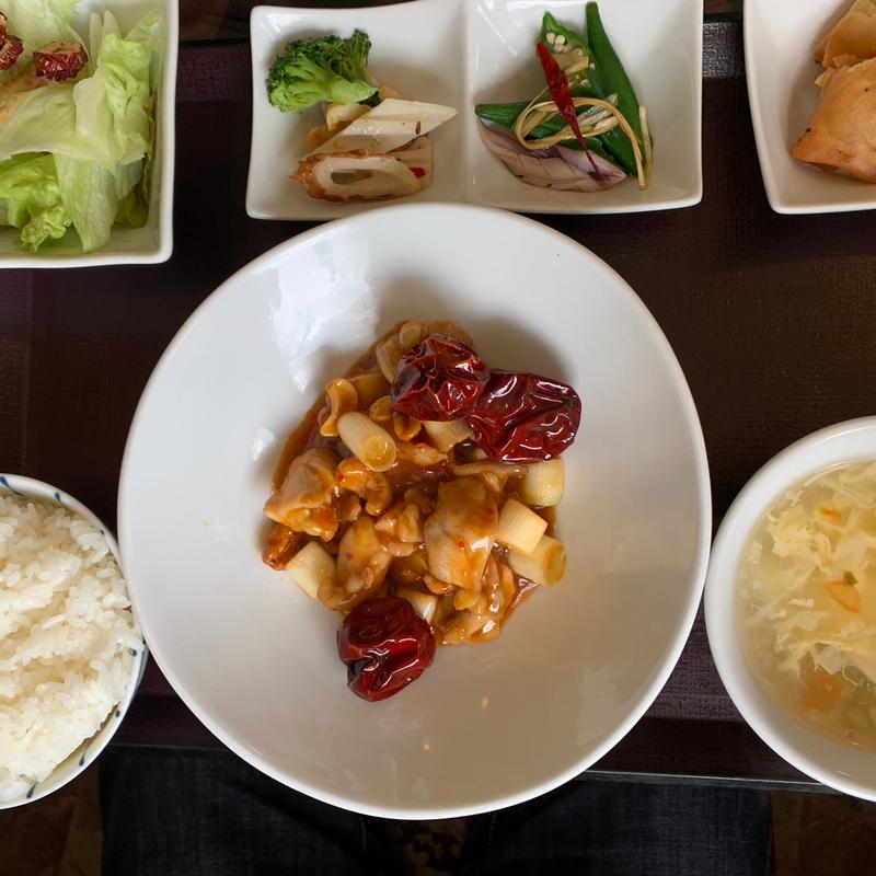 鶏肉とカシューナッツ赤唐辛子炒め(中華料理　大福園 )