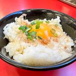 玉子かけご飯(ラーメン山岡家 上三川店)
