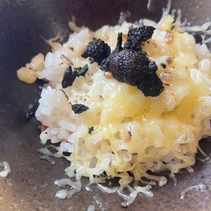 トリュフチーズ飯(竹末東京プレミアム )