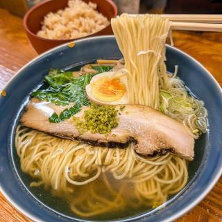 和風柚子柳麺 茶飯(麺屋 ひょっとこ )