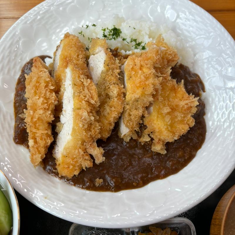 チキンカツカレー(ふくいち食堂)