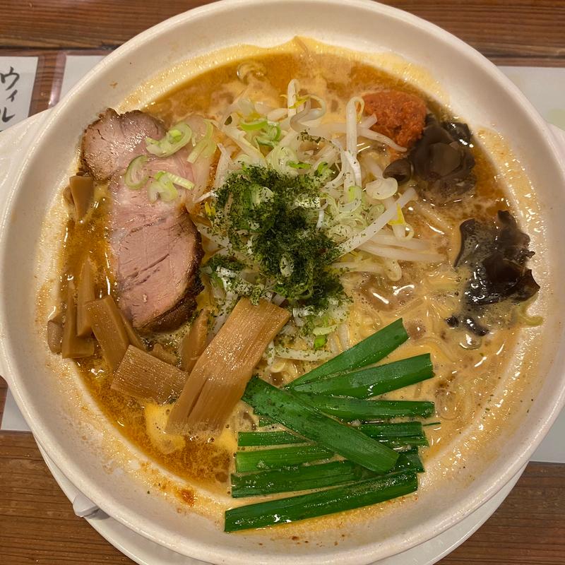 直 火 コク 味噌 ラーメン(らーめん翔屋 )