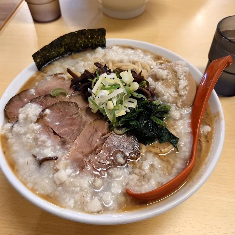 特製背脂 特盛(戯拉戯拉 京成大久保店)