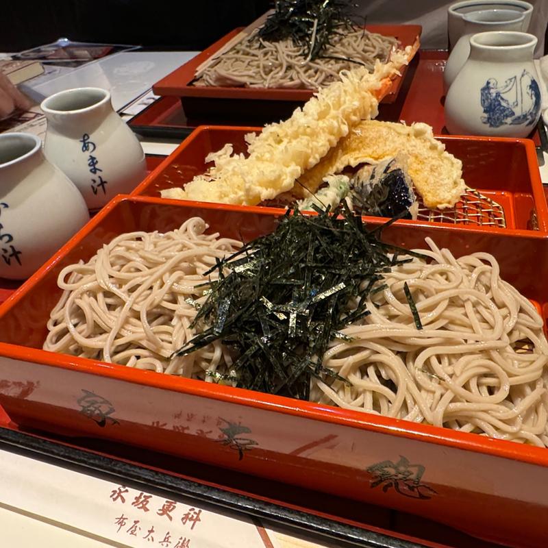 天ざる(永坂更科布屋太兵衛 新横浜店)