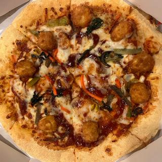 コリアンフライドチキン WITH プリンクルパウダー(ドミノ・ピザ枚方須山町店)