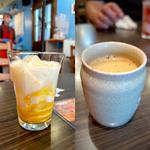 マンゴラッシー＆ホットマサラチャイ