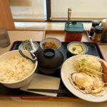 ソーセージエッグW定食(松屋 足立保塚店 )