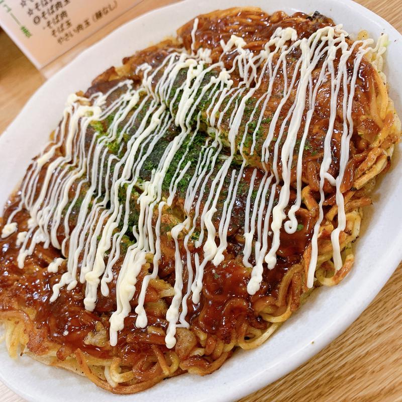 そば肉玉　いか天(さち )