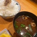 ご飯、赤だし(彩り八寸)