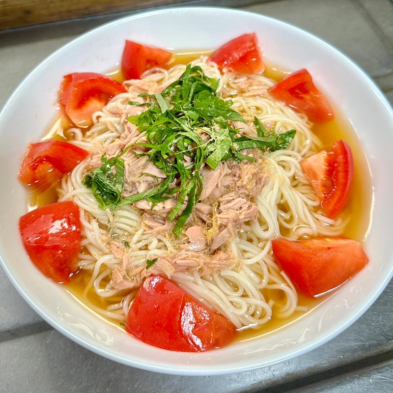 大葉とツナのそうめん(ベルクス 東墨田店)