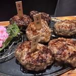 ハンバーグ定食　1.5人前(挽肉屋 神徳)