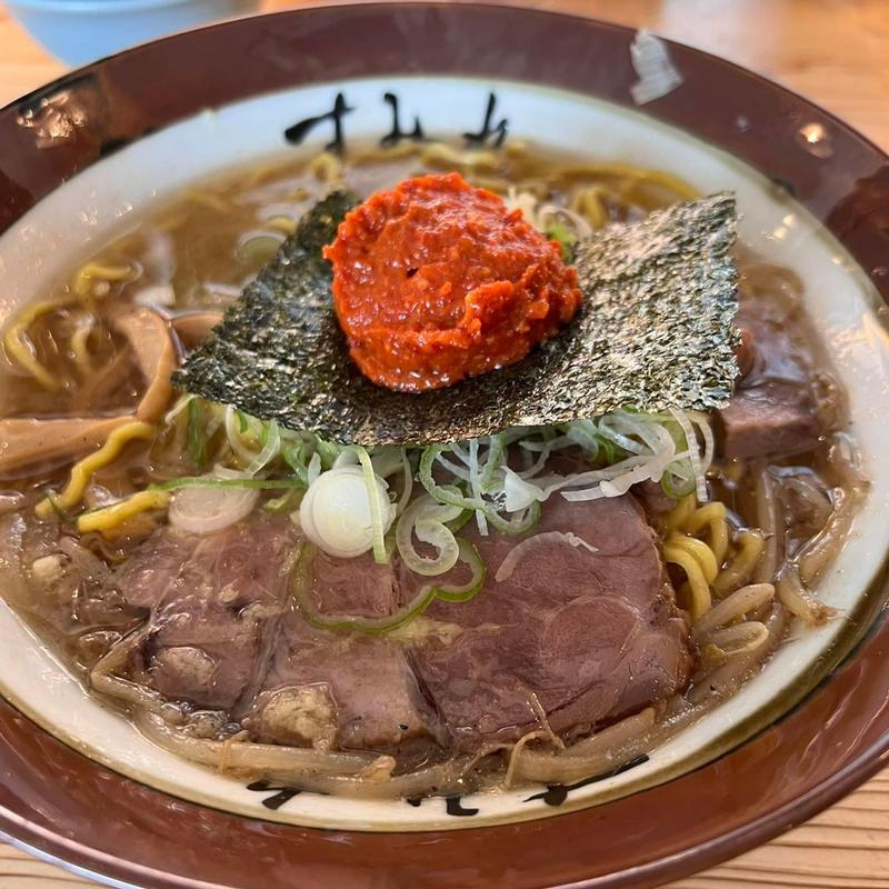 みそラーメン 辛玉(すみれ 中の島本店)