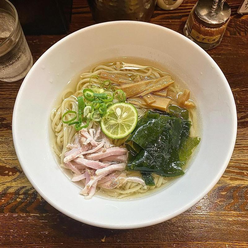 冷やしイリコそば(中華そば いぶき )