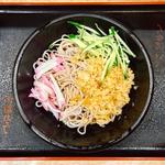 冷したぬきそば