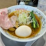 だし味玉醤油あっさり(ラーメン専科 竹末食堂)