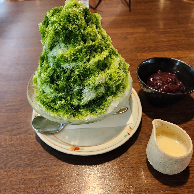 練乳抹茶金時(旬菜庵　季 （とき）)