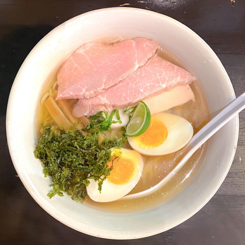 冷製しおそば(らーめん奏)